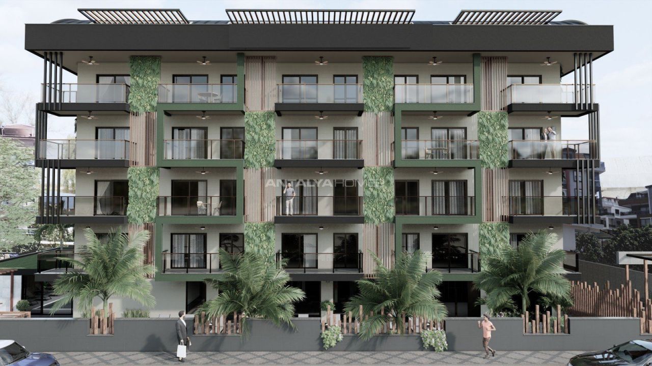 Апартаменты в Алании, Турция, 56 м2 фото 2