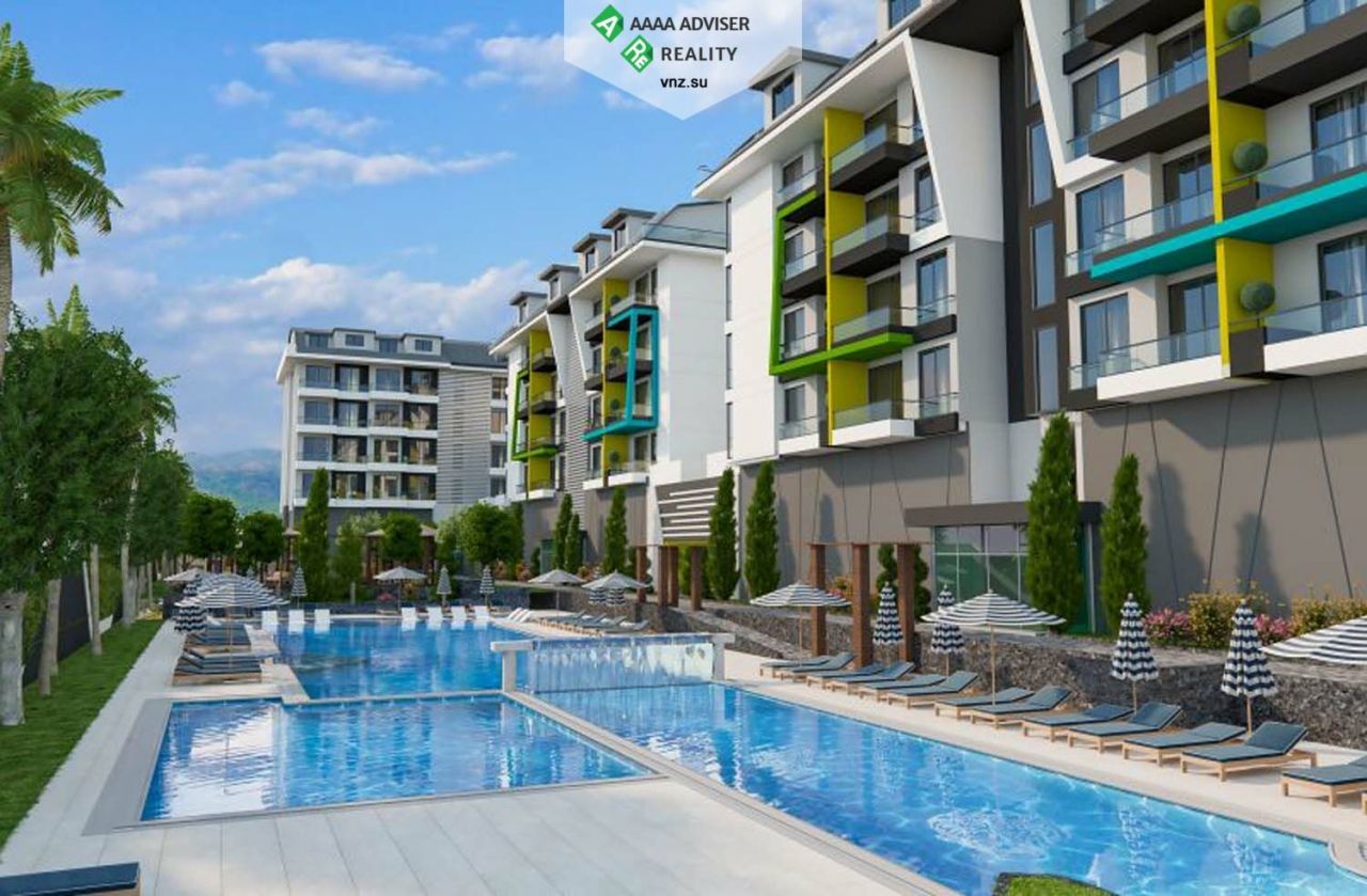 Квартира в Алании, Турция, 50 м2 фото 3