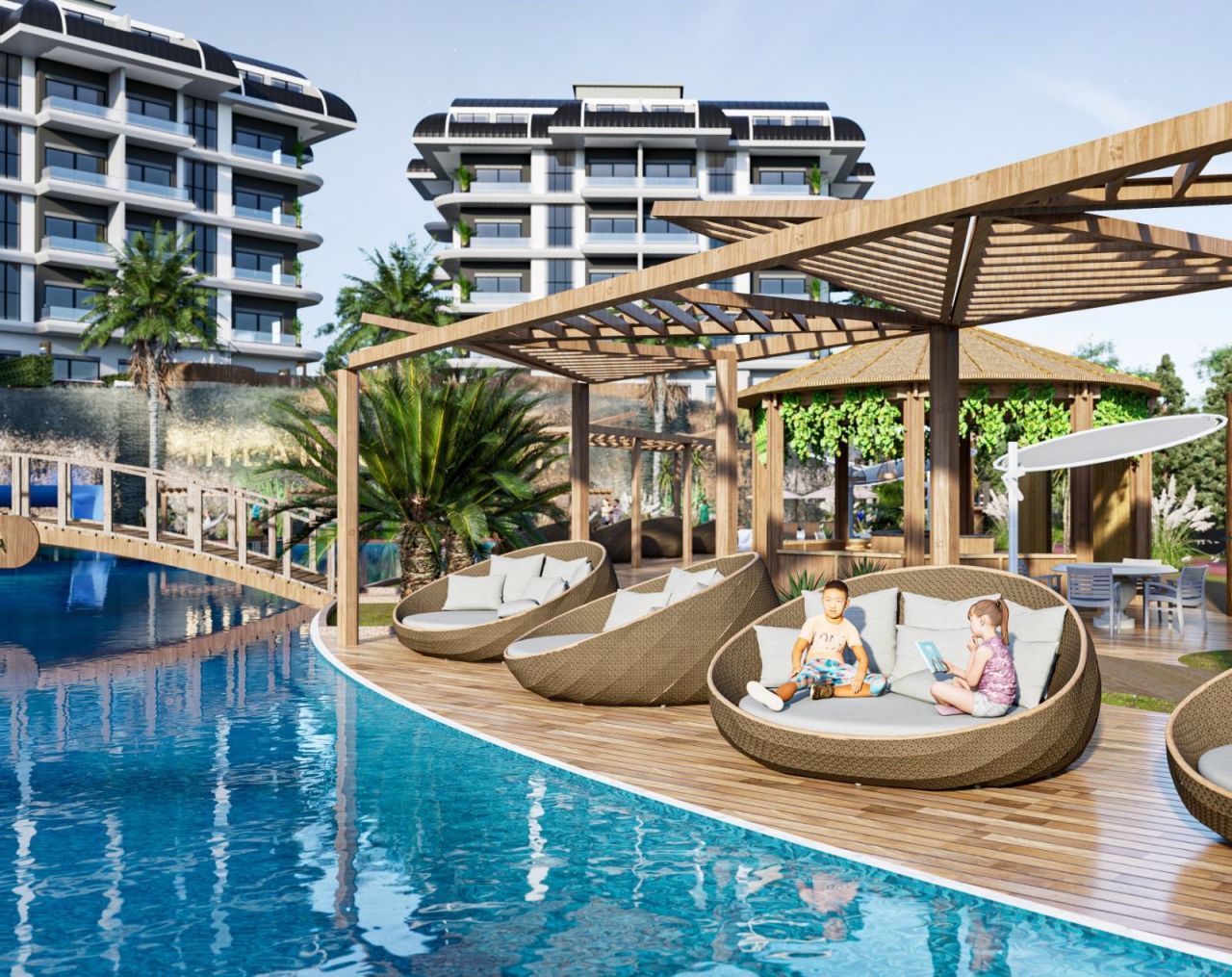 Апартаменты в Алании, Турция, 50 214 м2 фото 5