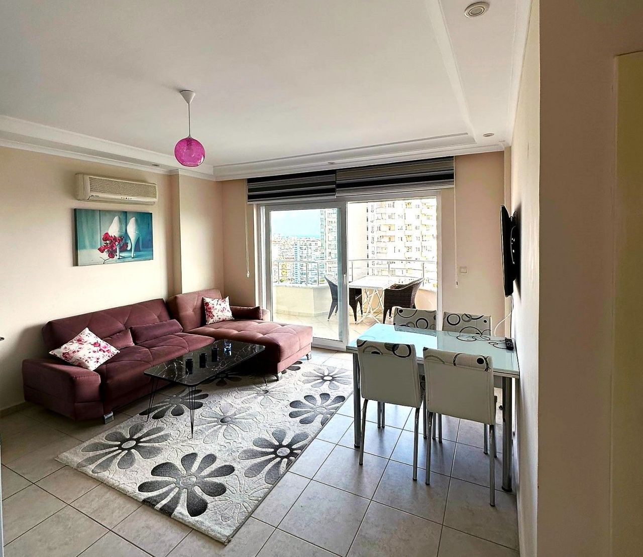 Квартира в Алании, Турция, 55 м2 фото 2