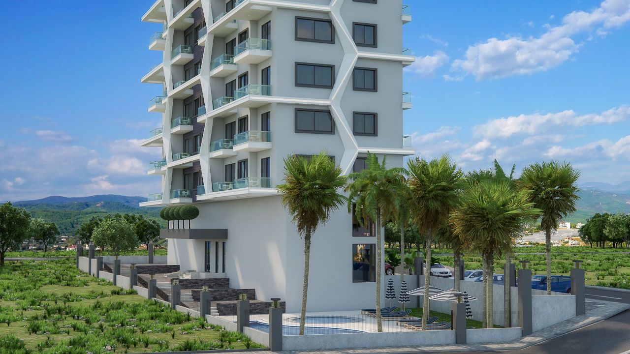 Апартаменты в Алании, Турция, 37 м2 фото 2