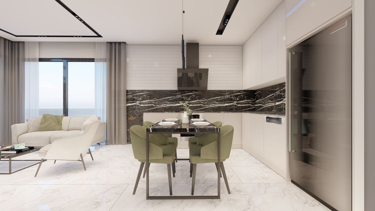 Квартира в Алании, Турция, 63 м2 фото 4