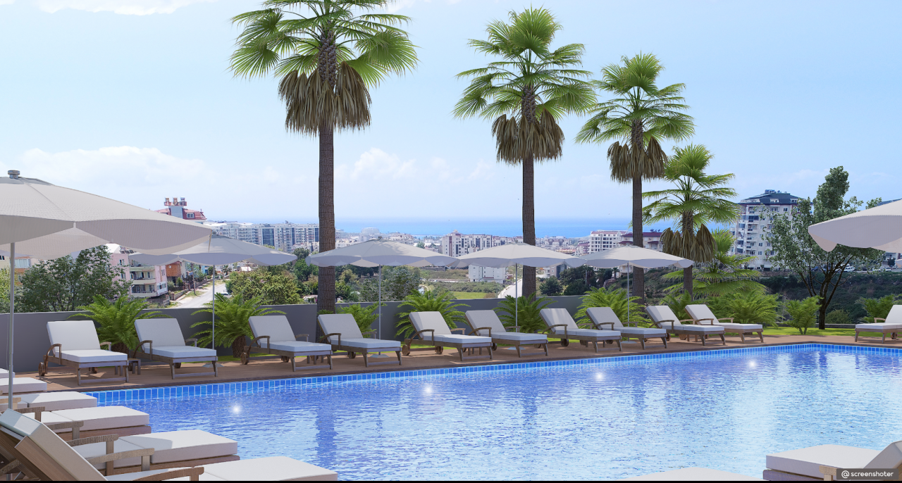 Апартаменты в Авсалларе, Турция, 52 м2 фото 4