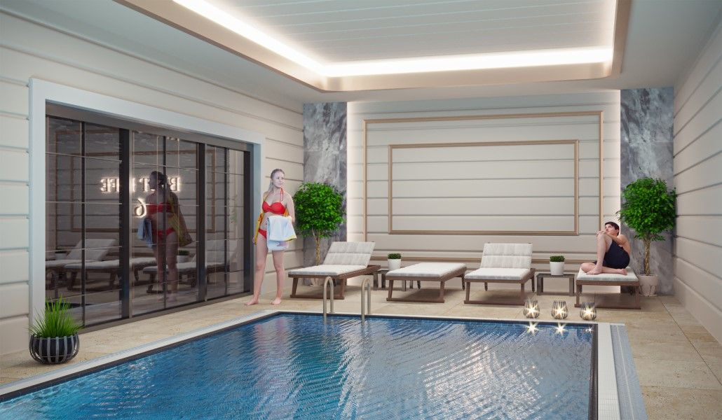 Апартаменты в Алании, Турция, 56 м2 фото 4