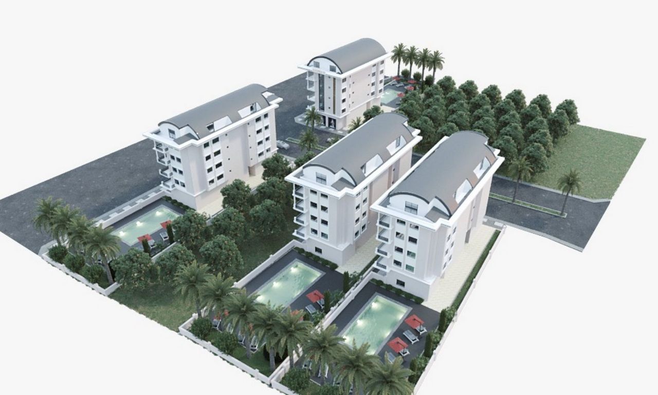 Квартира в Алании, Турция, 76 м2 фото 4