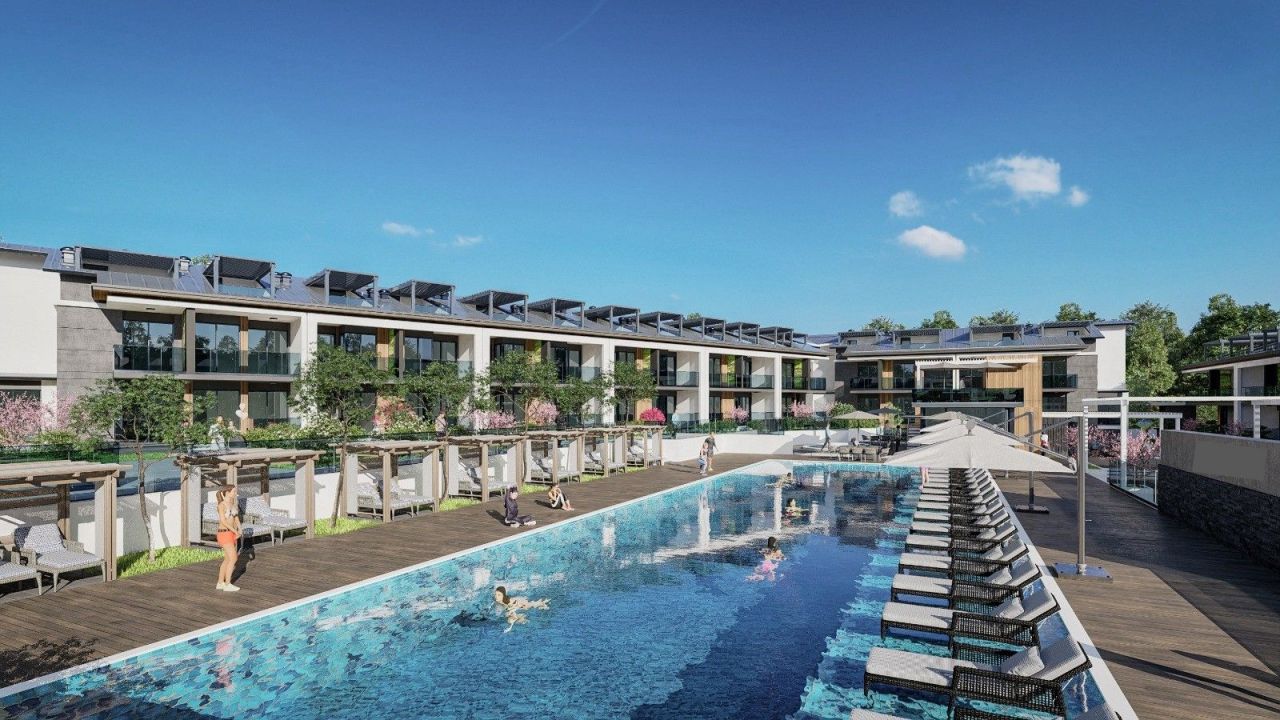 Апартаменты в Сиде, Турция, 50 м2 фото 2