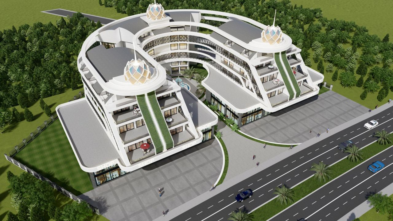 Апартаменты в Алании, Турция, 50 м2 фото 4