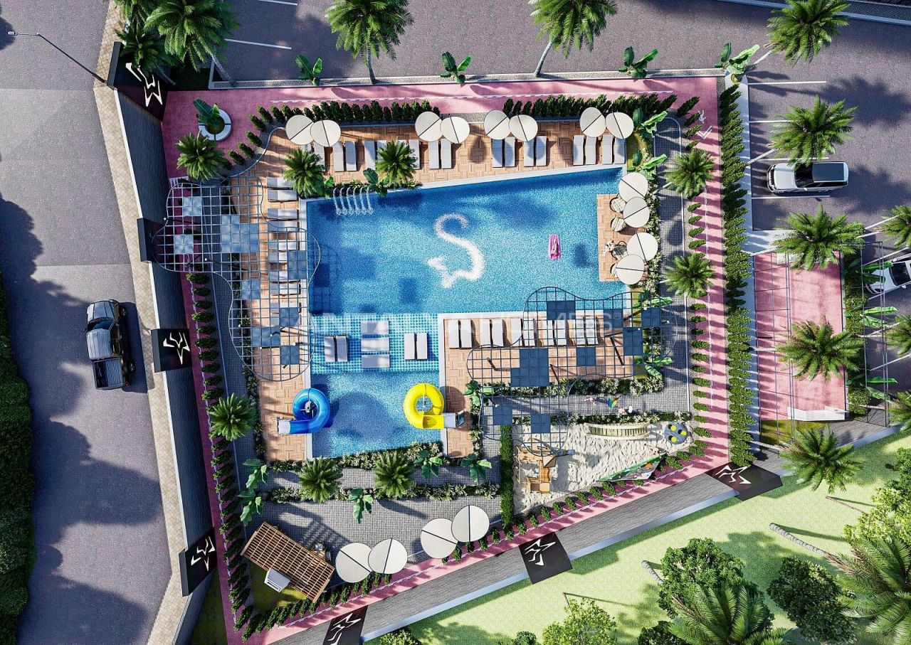 Апартаменты в Алании, Турция, 55 м2 фото 2