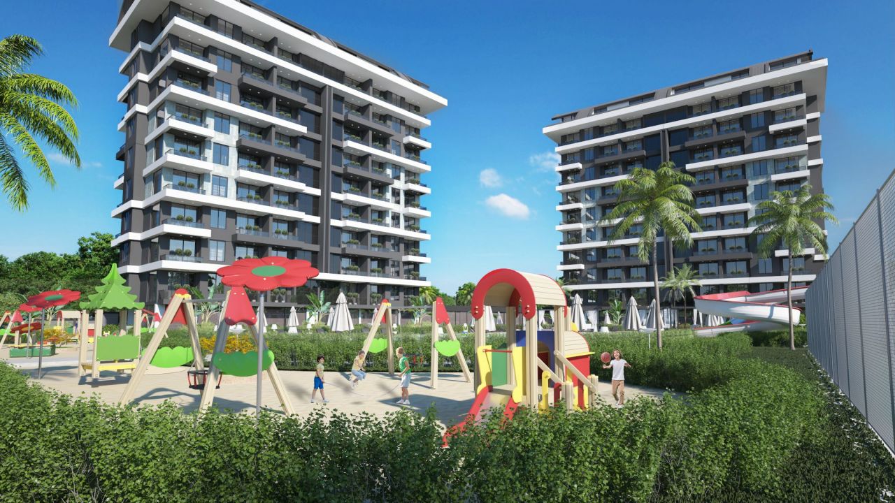 Квартира в Алании, Турция, 46 м2 фото 2