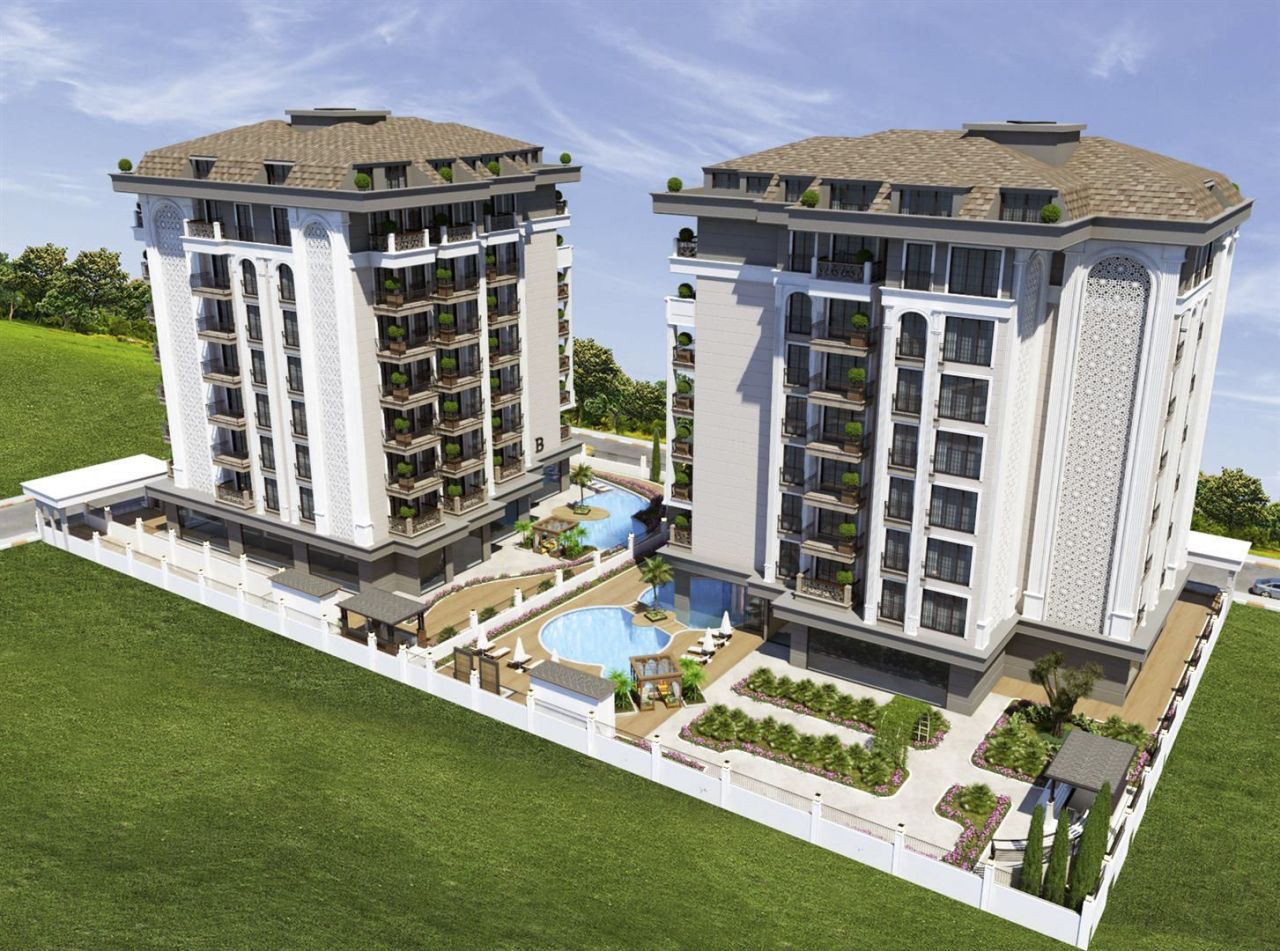 Квартира в Алании, Турция, 59 м2 фото 2