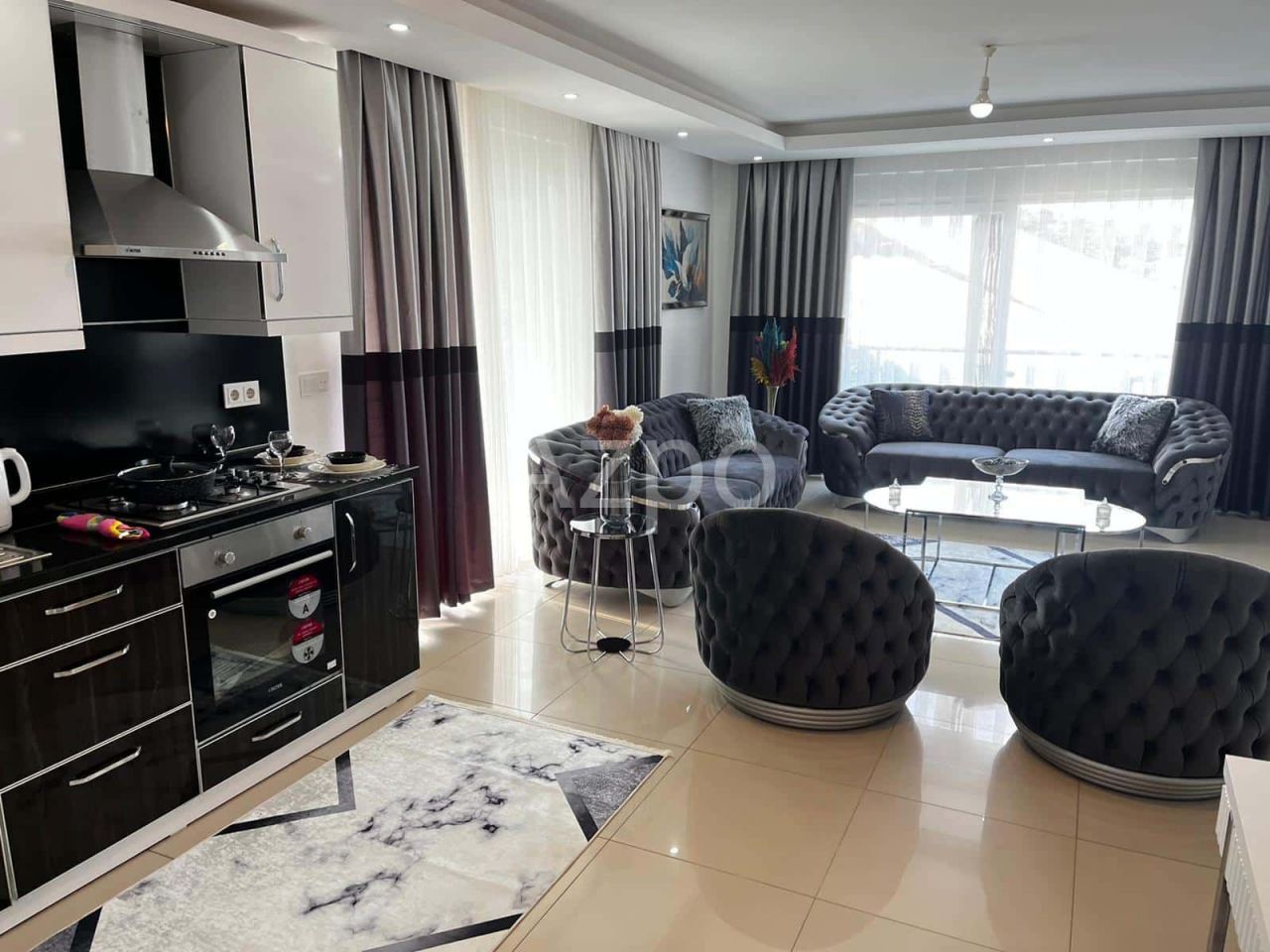 Апартаменты в Алании, Турция, 110 м2 фото 2
