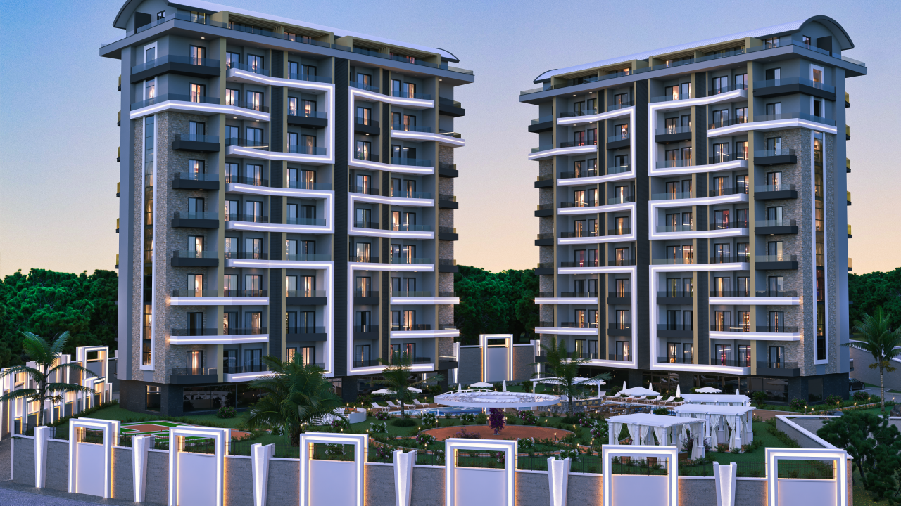 Квартира в Авсалларе, Турция, 51 м2 фото 2