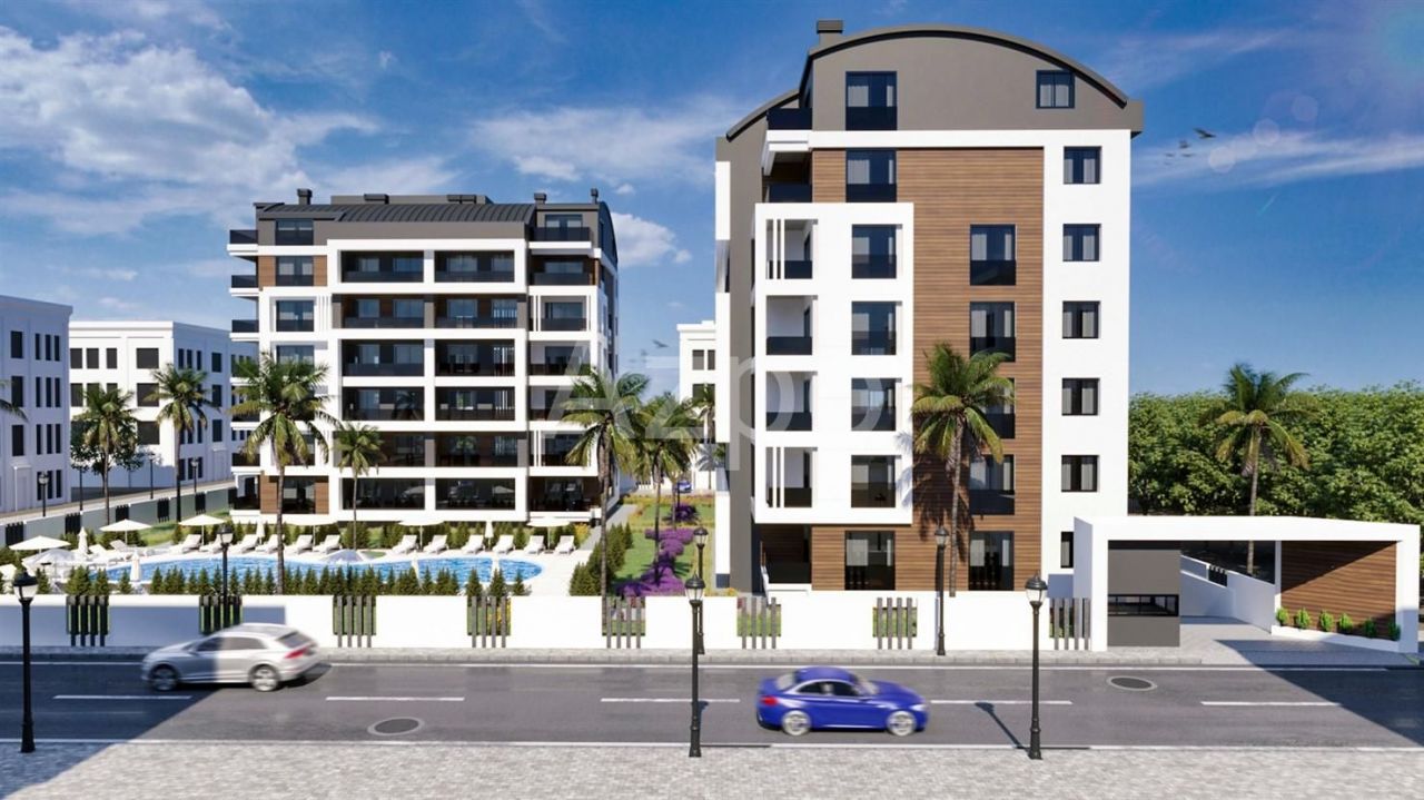 Апартаменты в Анталии, Турция, 55 м2 фото 4
