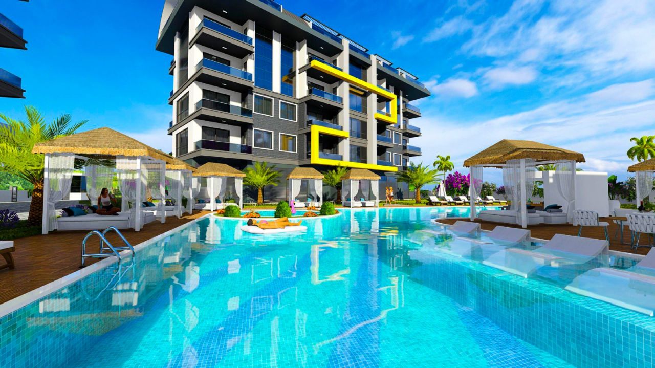 Апартаменты в Алании, Турция, 86 м2 фото 2