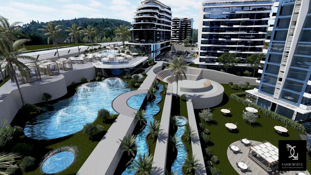 Апартаменты в Авсалларе, Турция, 51 м2 фото 2