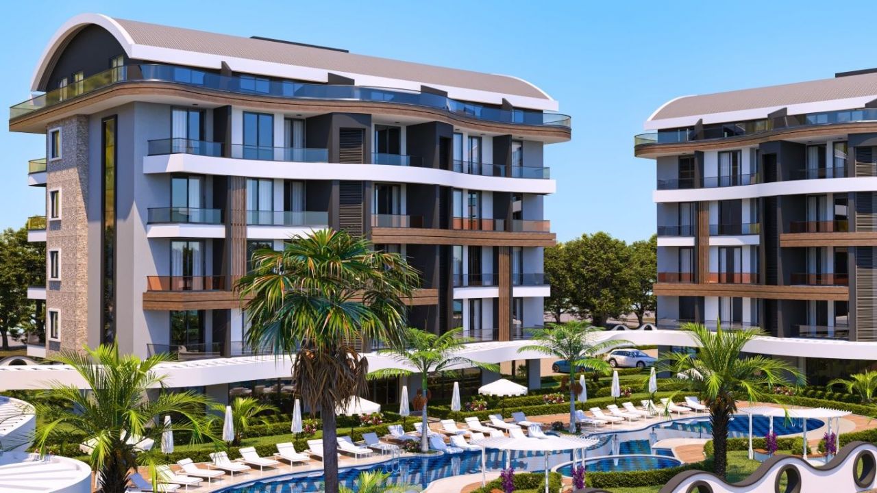 Квартира в Алании, Турция, 52 м2 фото 4