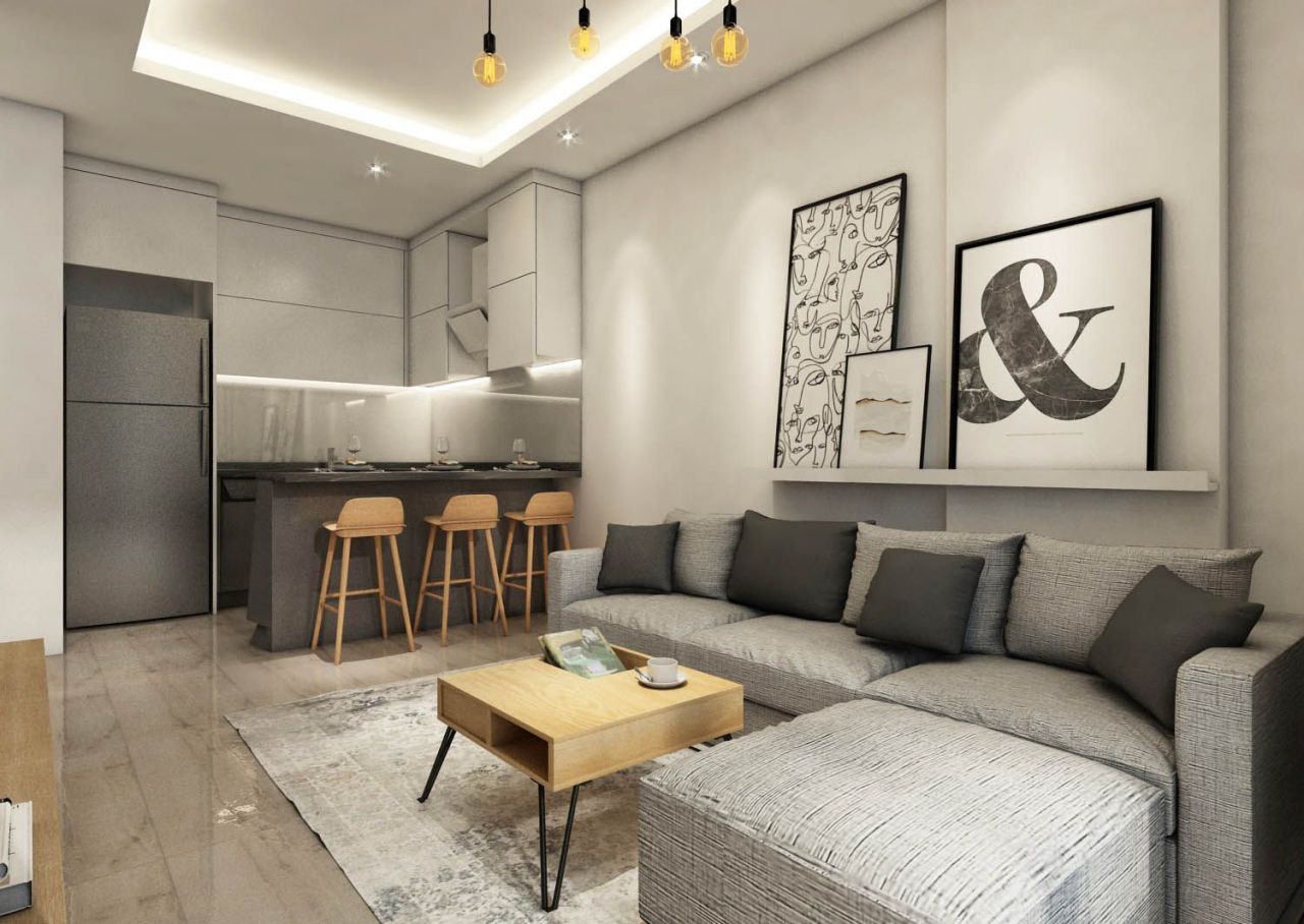 Квартира в Алании, Турция, 55 м2 фото 2