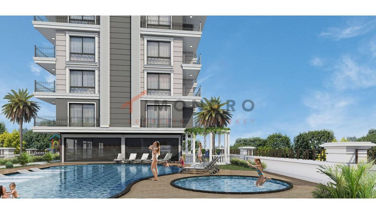 Квартира в Алании, Турция, 55 м2 фото 2