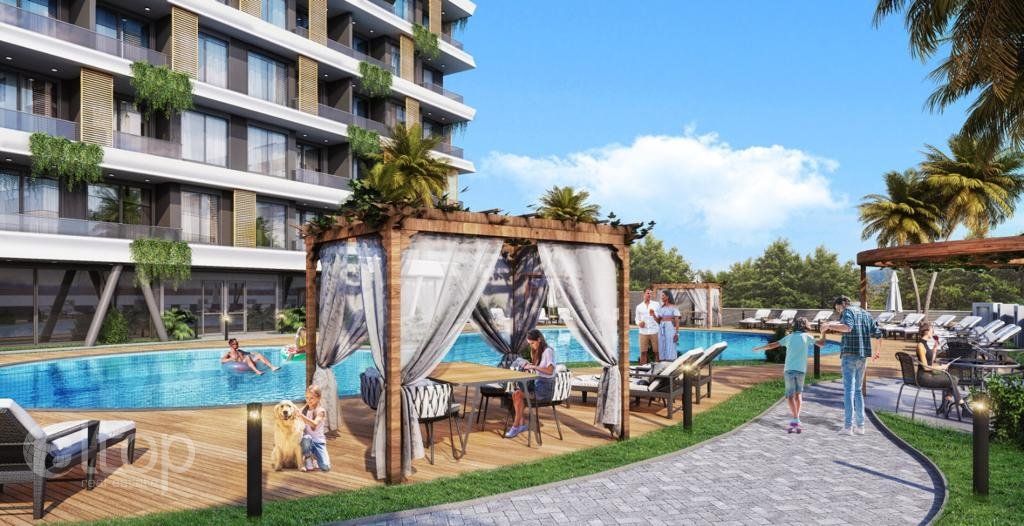 Квартира в Алании, Турция, 45 м2 фото 5