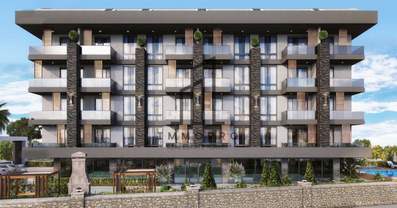 Апартаменты в Алании, Турция, 44 м2 фото 2