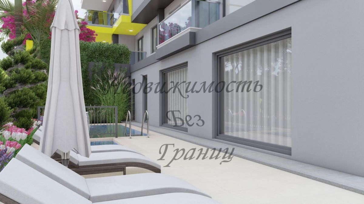 Апартаменты в Алании, Турция, 35 м2 фото 2
