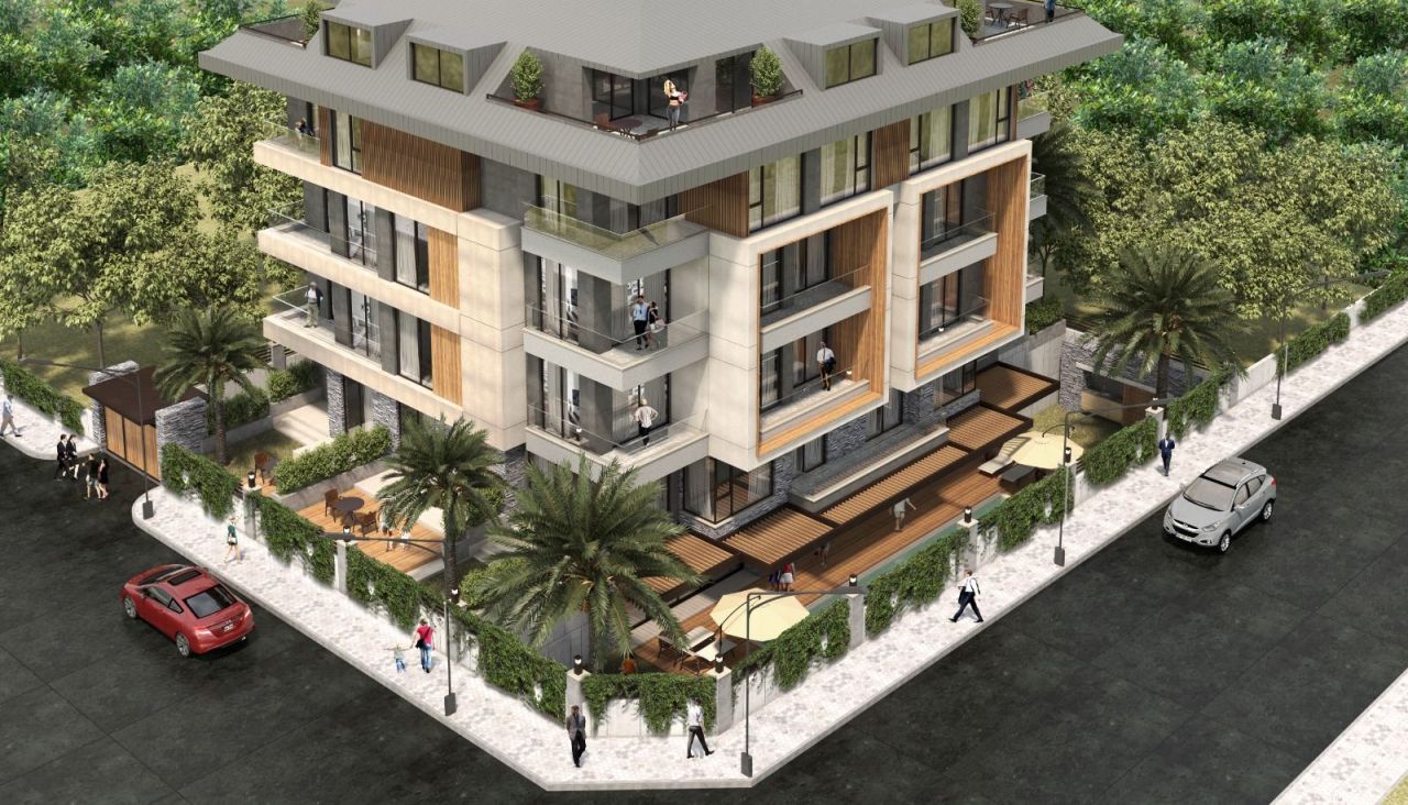 Апартаменты в Алании, Турция, 54 м2 фото 2