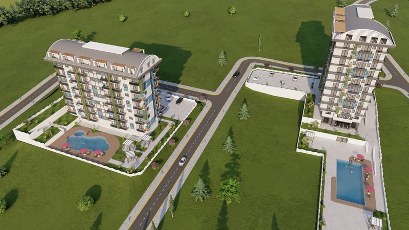 Апартаменты в Алании, Турция, 51 м2 фото 3