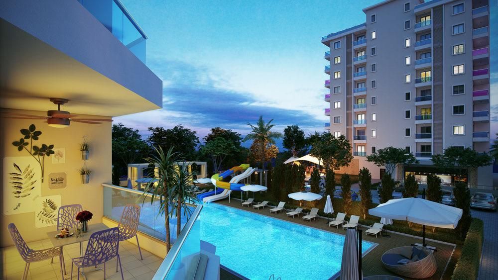 Квартира в Алании, Турция, 55 м2 фото 2