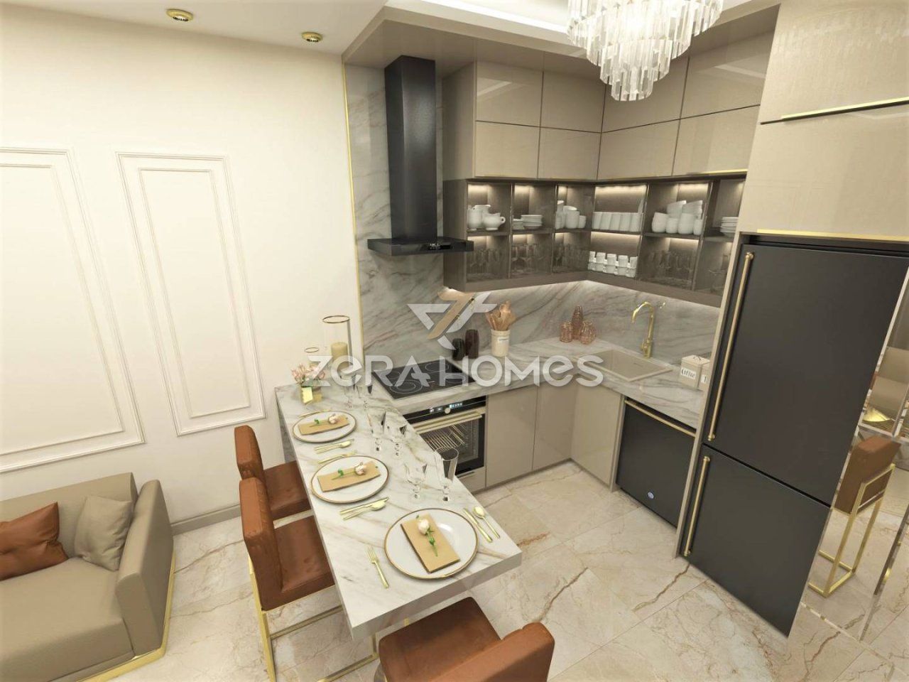 Квартира в Алании, Турция, 54 м2 фото 5