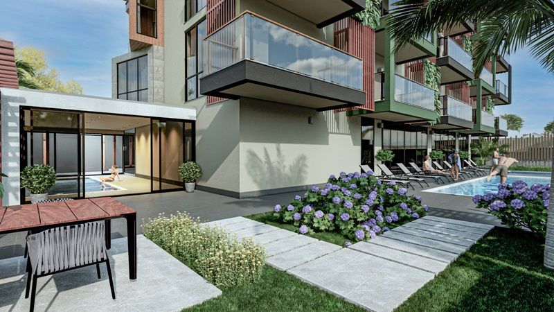 Квартира в Алании, Турция, 56 м2 фото 3