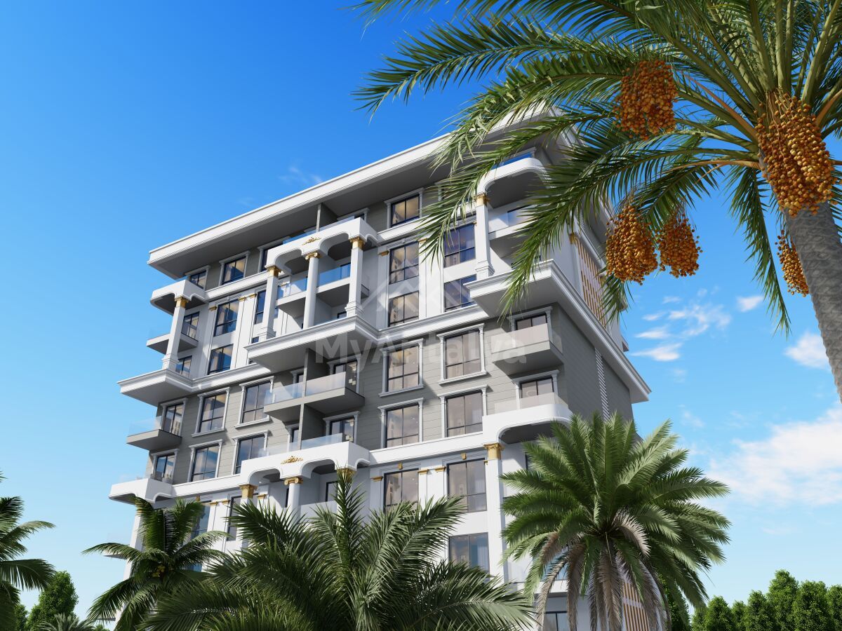 Квартира в Алании, Турция, 50 м2 фото 2
