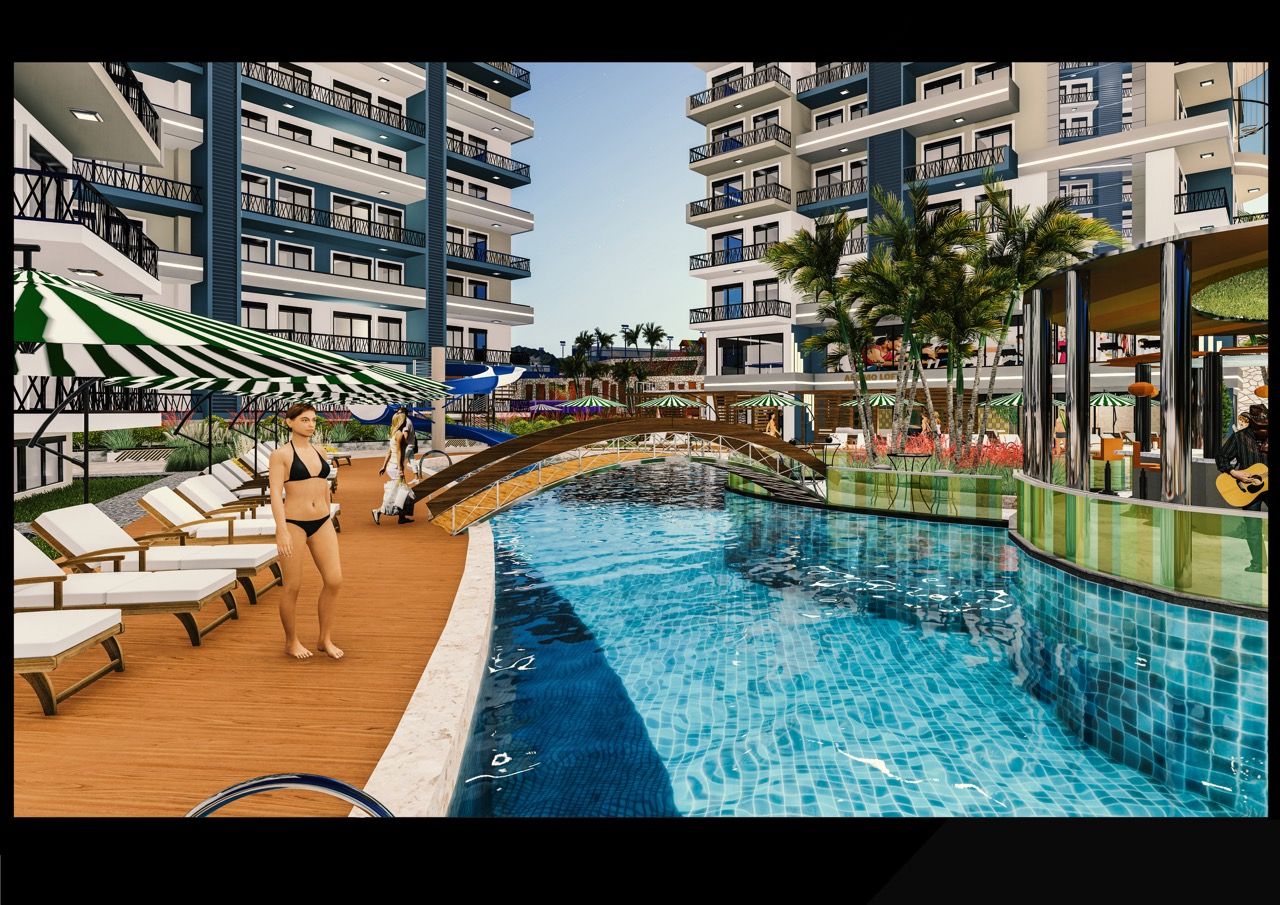 Апартаменты в Алании, Турция, 64 м2 фото 2