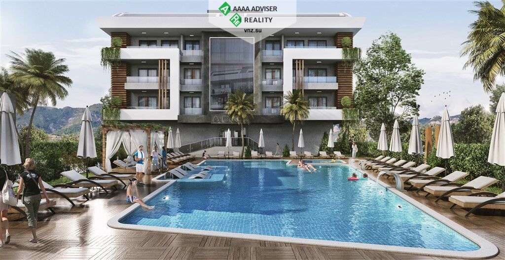 Квартира в Алании, Турция, 48 м2 фото 2