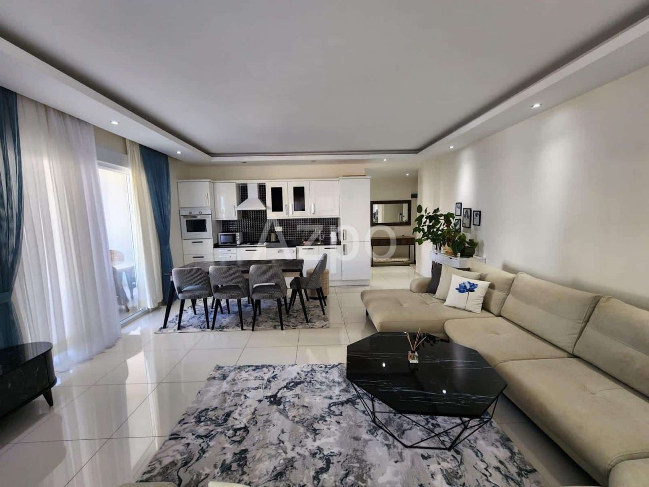 Апартаменты в Алании, Турция, 110 м2 фото 2