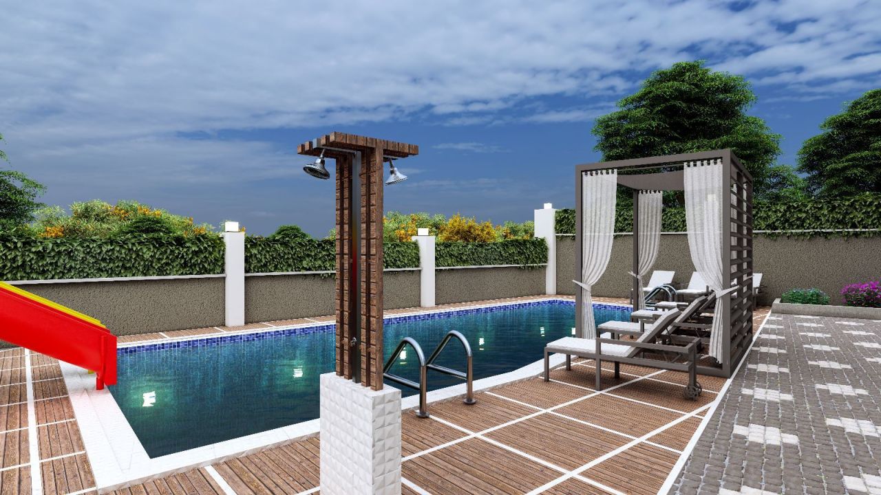Квартира в Алании, Турция, 60 м2 фото 2