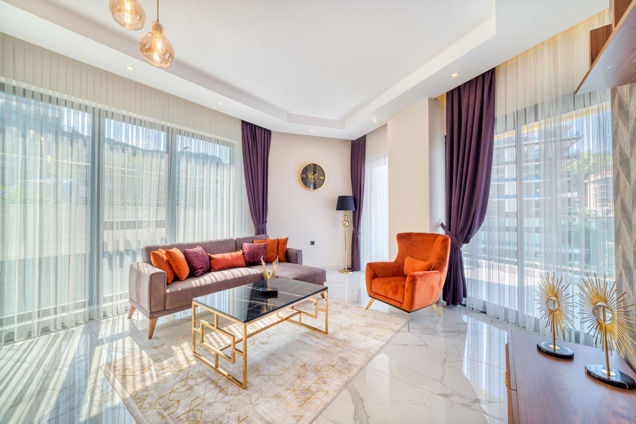 Квартира в Алании, Турция, 90 м2 фото 2