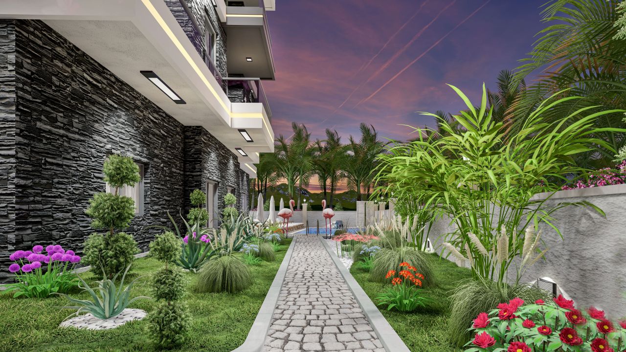 Квартира в Алании, Турция, 45 м2 фото 4