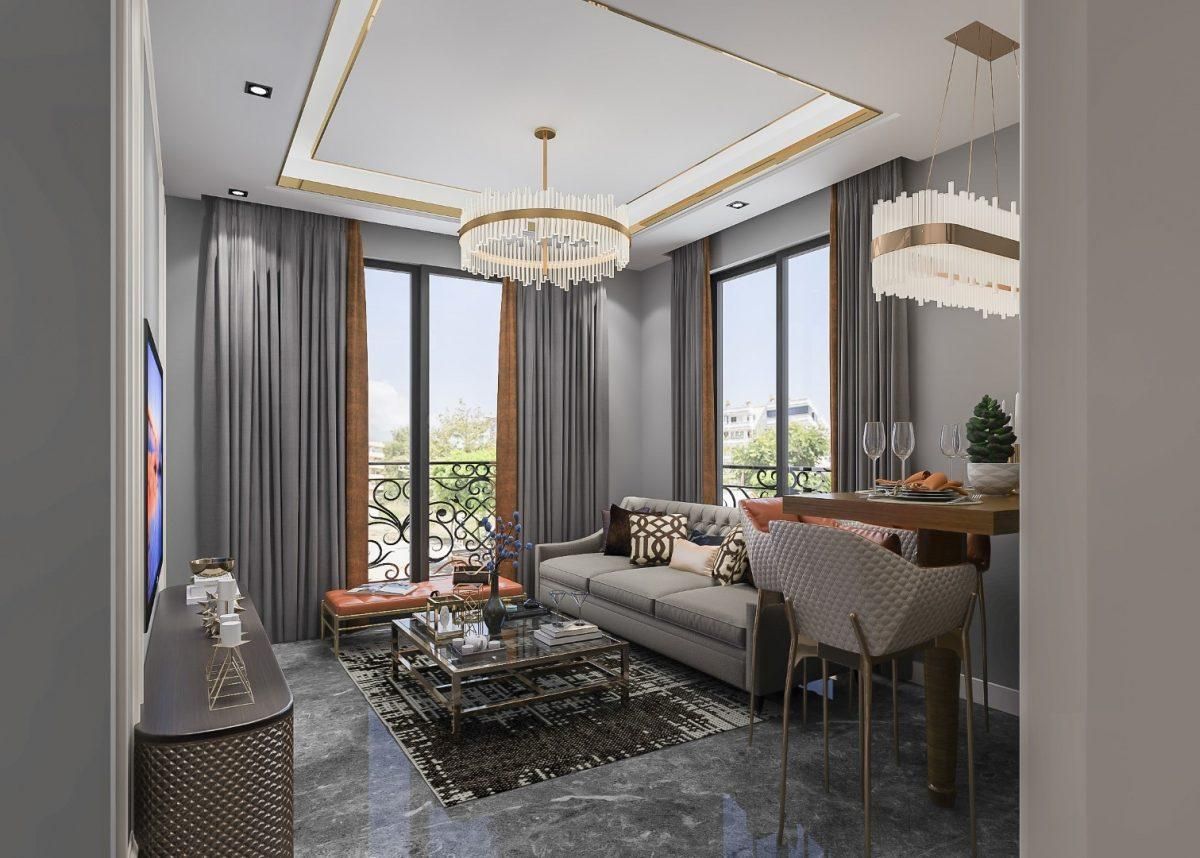 Квартира в Алании, Турция, 47 м2 фото 5