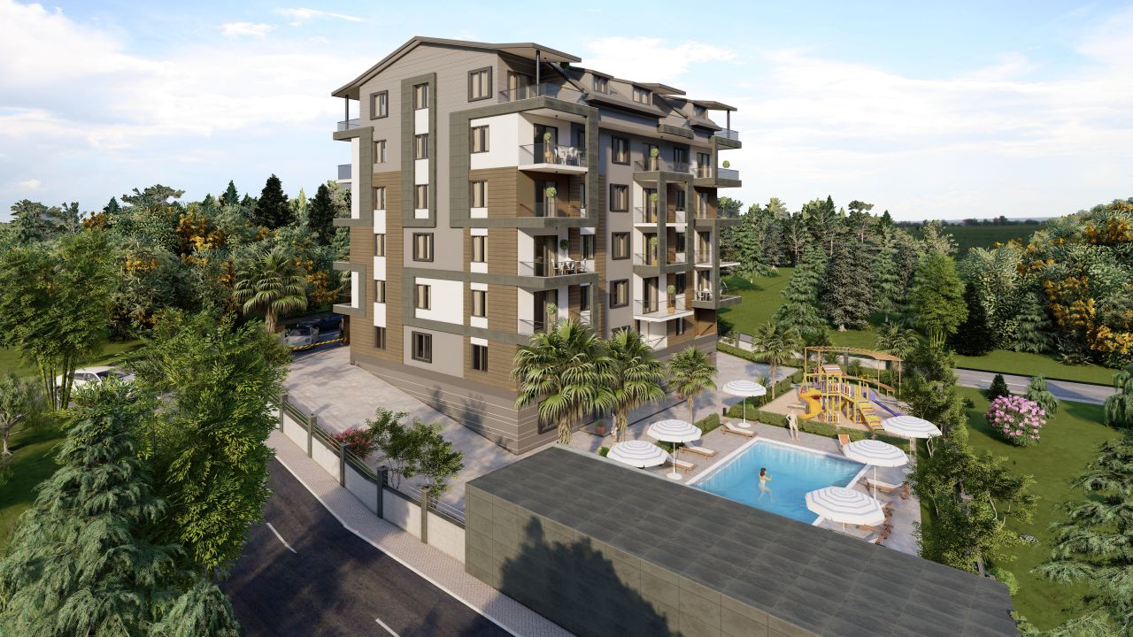 Квартира в Алании, Турция, 51 м2 фото 2