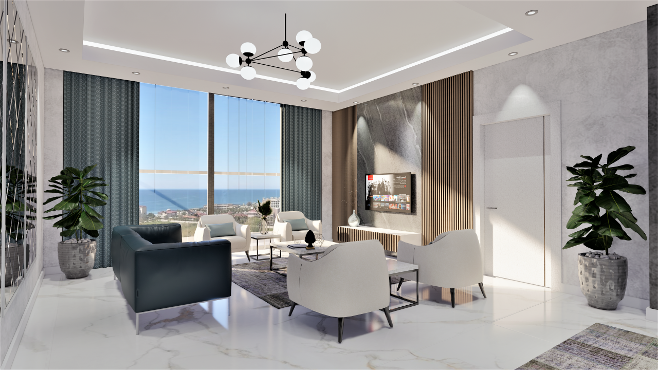 Апартаменты в Конаклы, Турция, 70 м2 фото 2