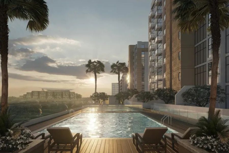 Апартаменты Mohamed bin Rashid City, ОАЭ, 34 м2 фото 3