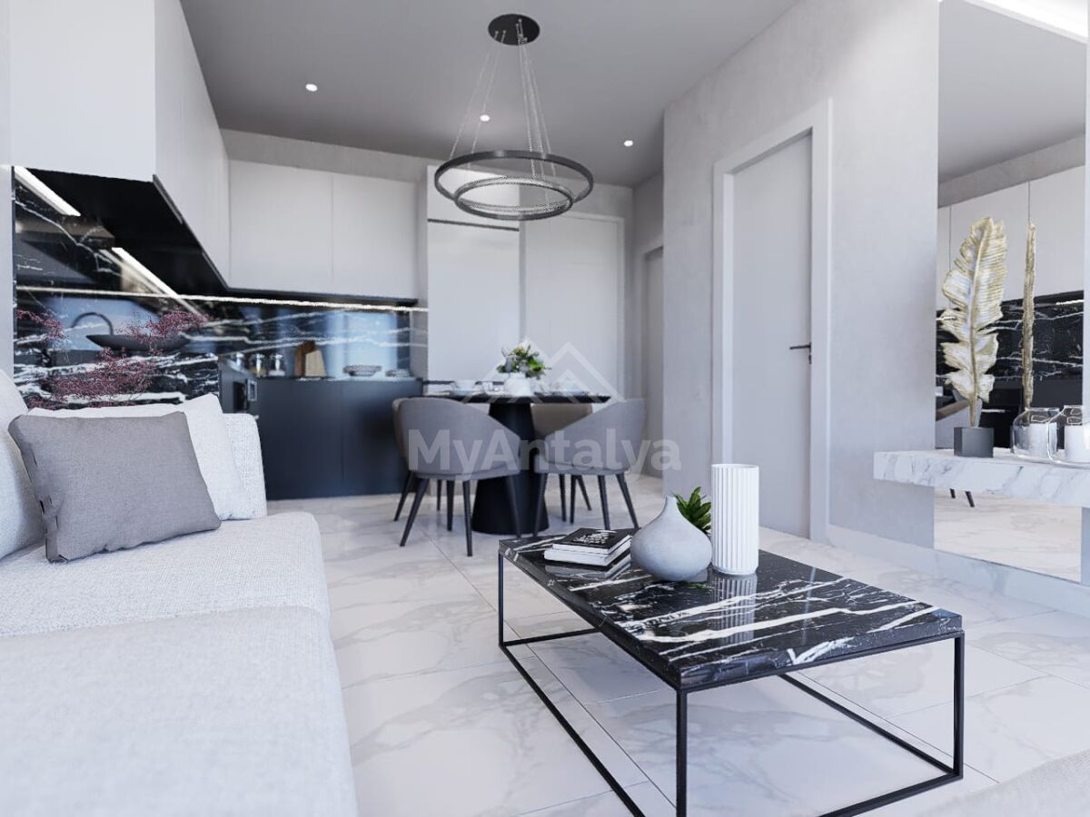 Квартира в Алании, Турция, 53 м2 фото 4