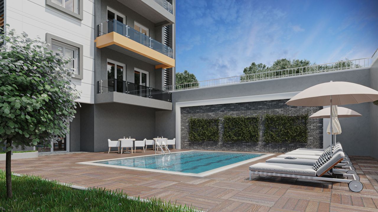 Апартаменты в Авсалларе, Турция, 56 м2 фото 3