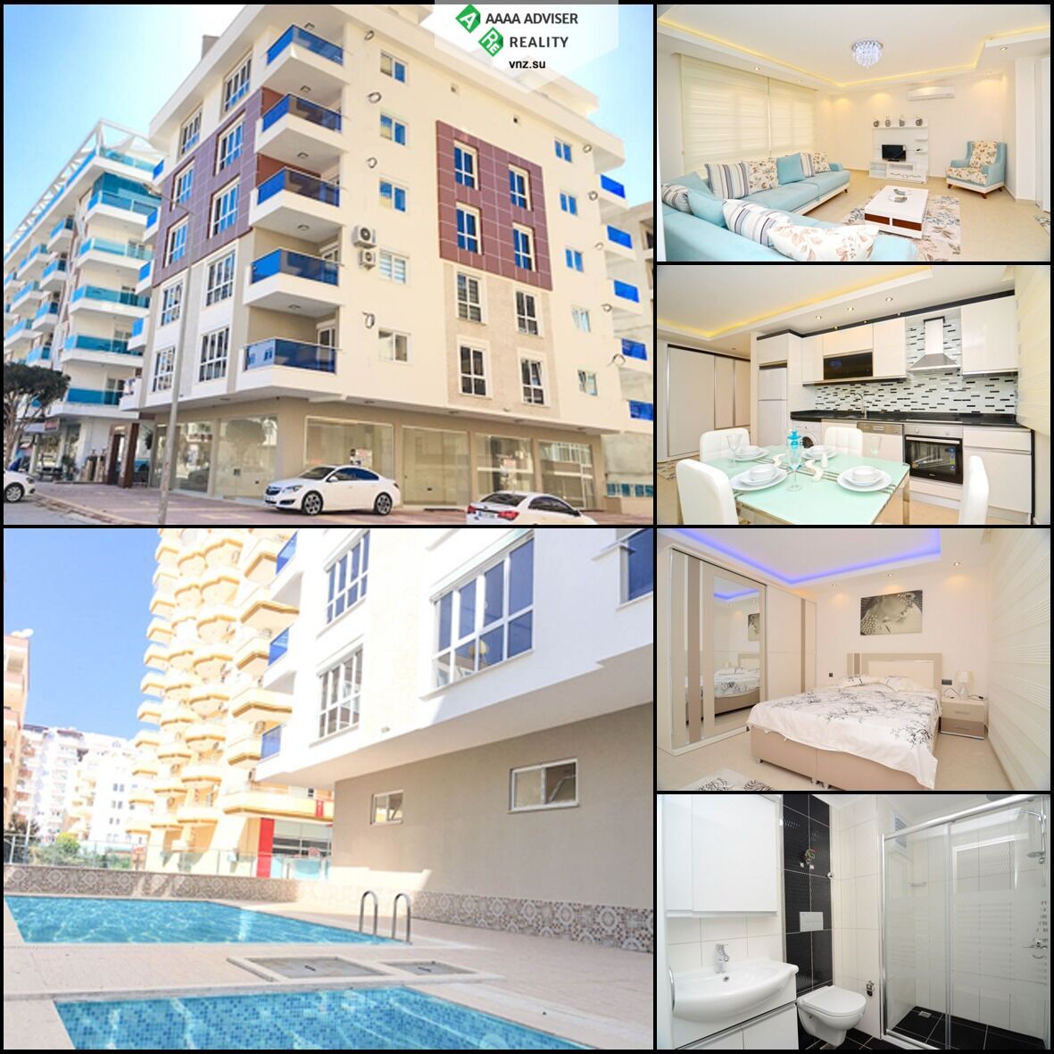 Квартира в Алании, Турция, 75 м2 фото 2