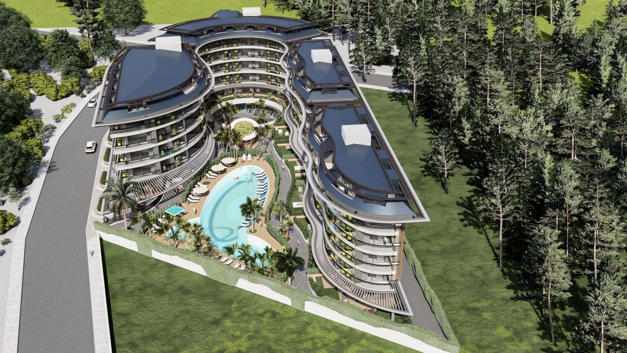 Апартаменты в Алании, Турция, 57 м2 фото 3