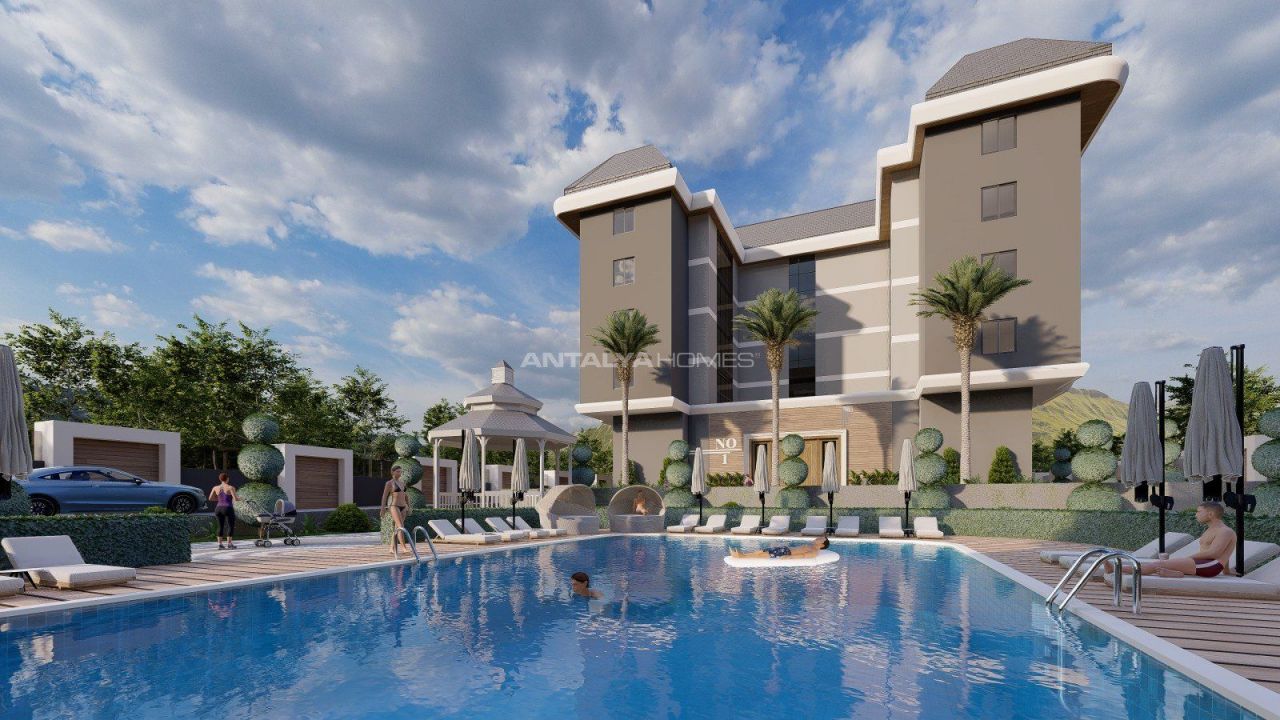 Апартаменты в Алании, Турция, 52 м2 фото 2