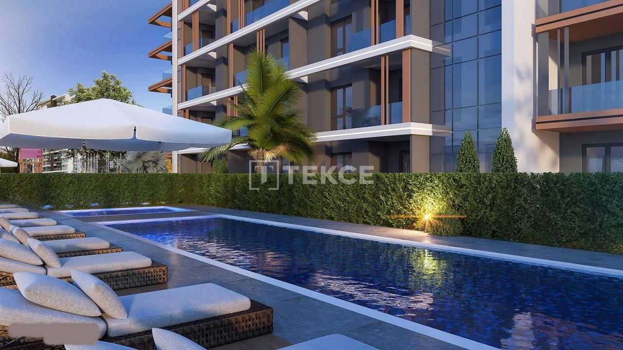 Апартаменты в Анталии, Турция, 51 м2 фото 4