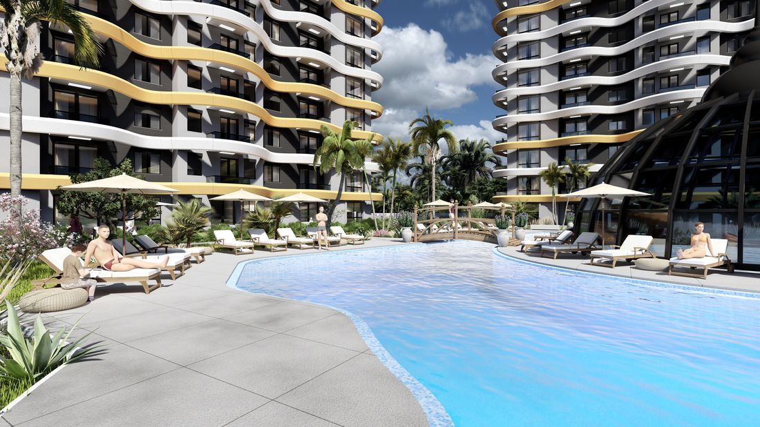 Квартира в Алании, Турция, 45 м2 фото 4