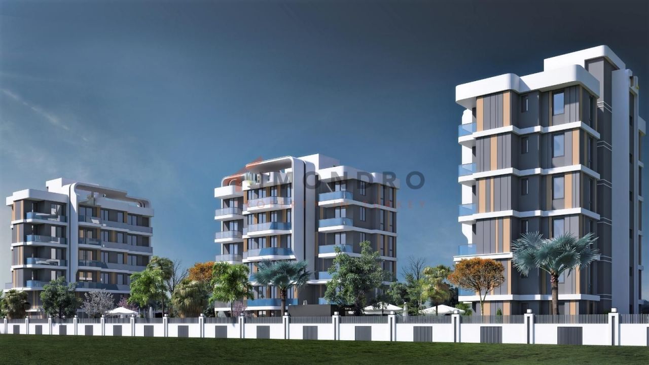 Квартира в Анталии, Турция, 60 м2 фото 2