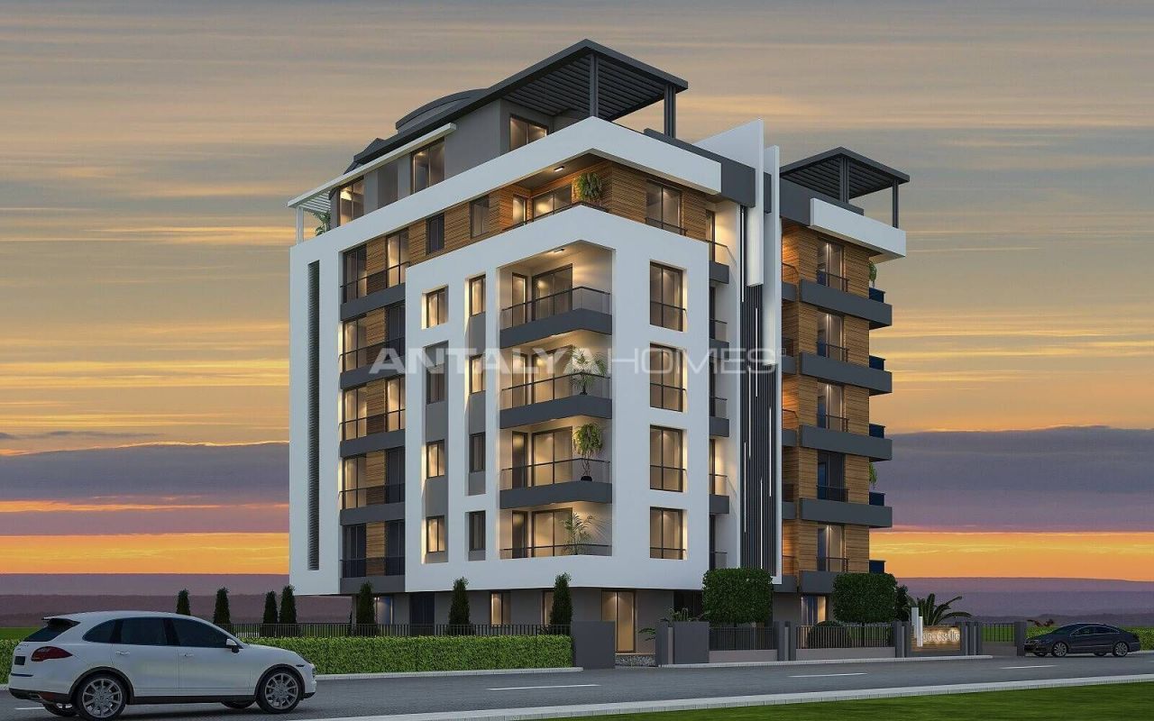 Апартаменты в Анталии, Турция, 55 м2 фото 2